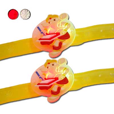 "KIDS Ganesh RAKHI WITH LIGHTING -KID-7510 A-CODE 013 (2 Rakhis) - Click here to View more details about this Product